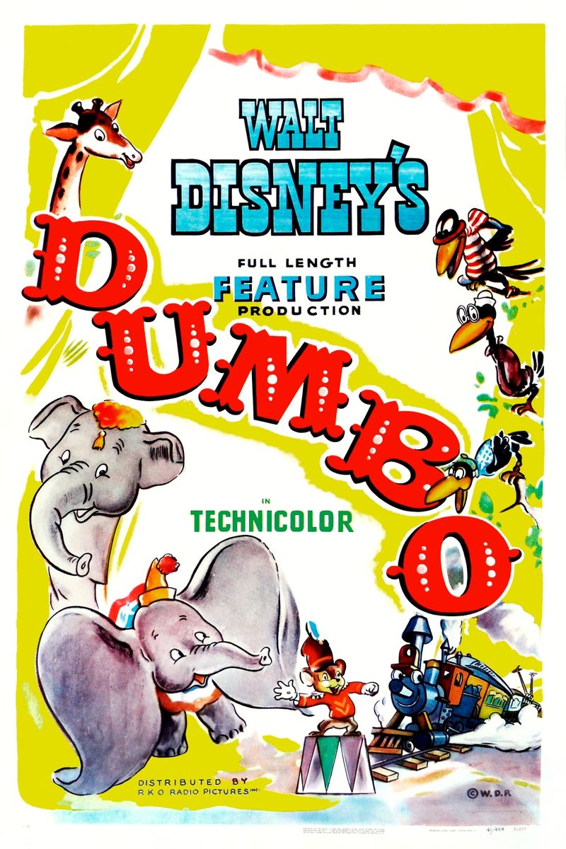 Afis film: 2D Dumbó (Dumbo, a repülő elefánt) - Magyarul beszélő (Dumbo)