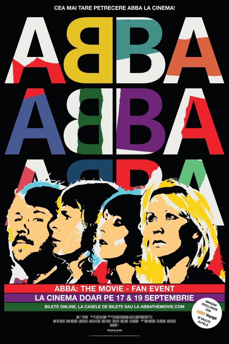 Afis 2D ABBA: Filmul - Pentru fanii adevărați - subtitrat RO (ABBA: The Movie - Fan Event)