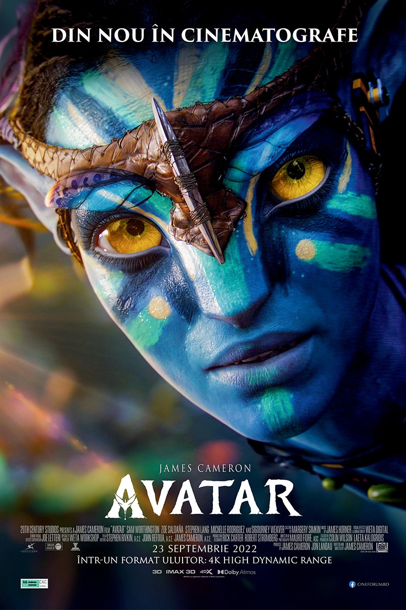 Afis film: 3D Avatar - subtitrat RO (Avatar)