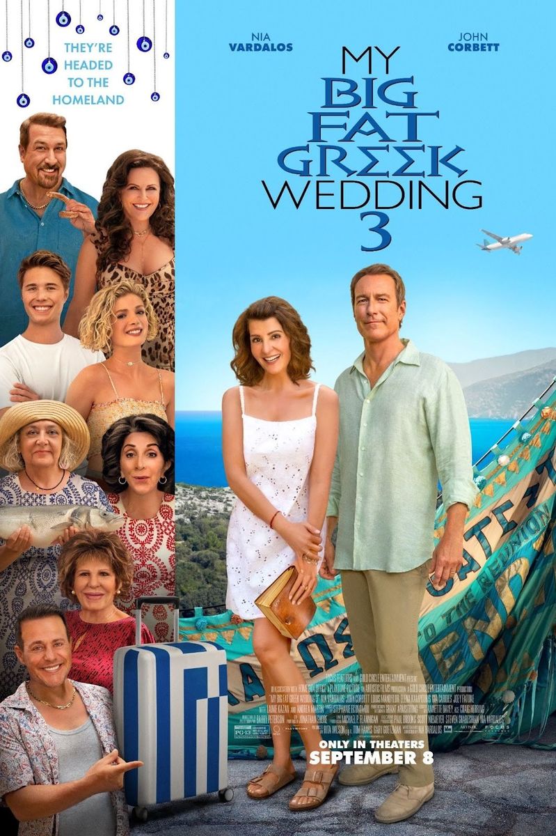 Afis film: 2D Nuntă a la Grec 3 - subtitrat RO (My Big Fat Greek Wedding 3)