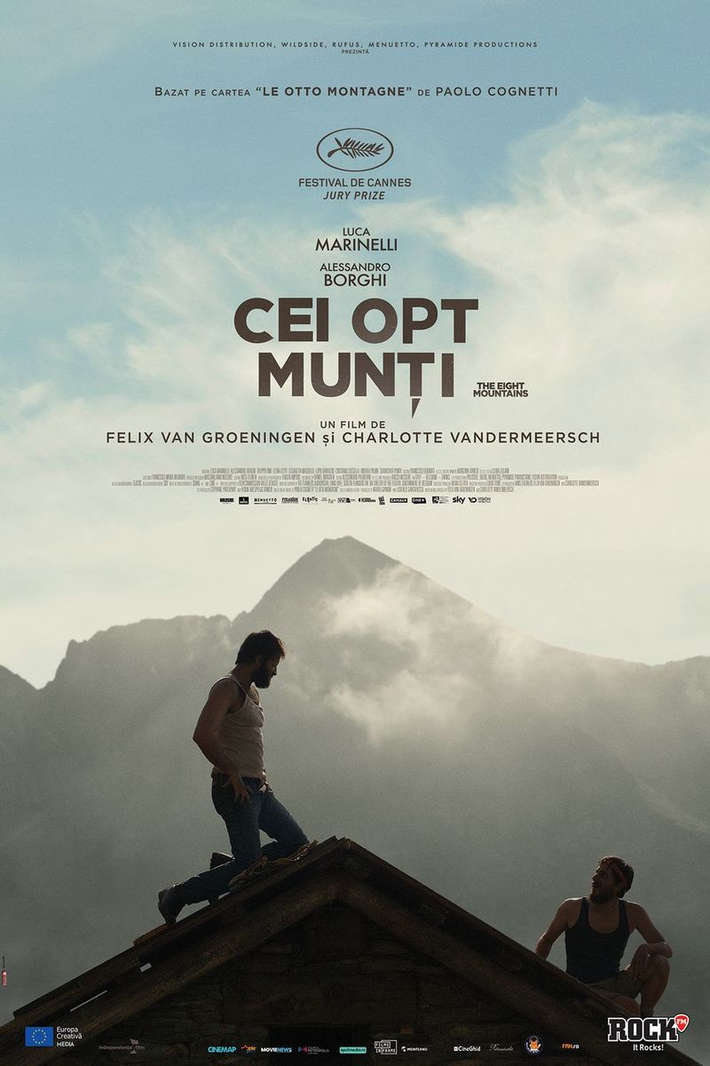 Afis film: 2D Cei opt munți - subtitrat RO (Le otto montagne)