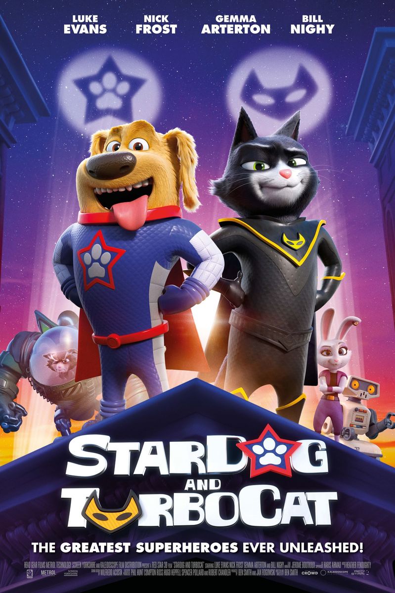Afis film: 3D Câinele stelar și turbomotanul - dublat RO (StarDog and TurboCat)