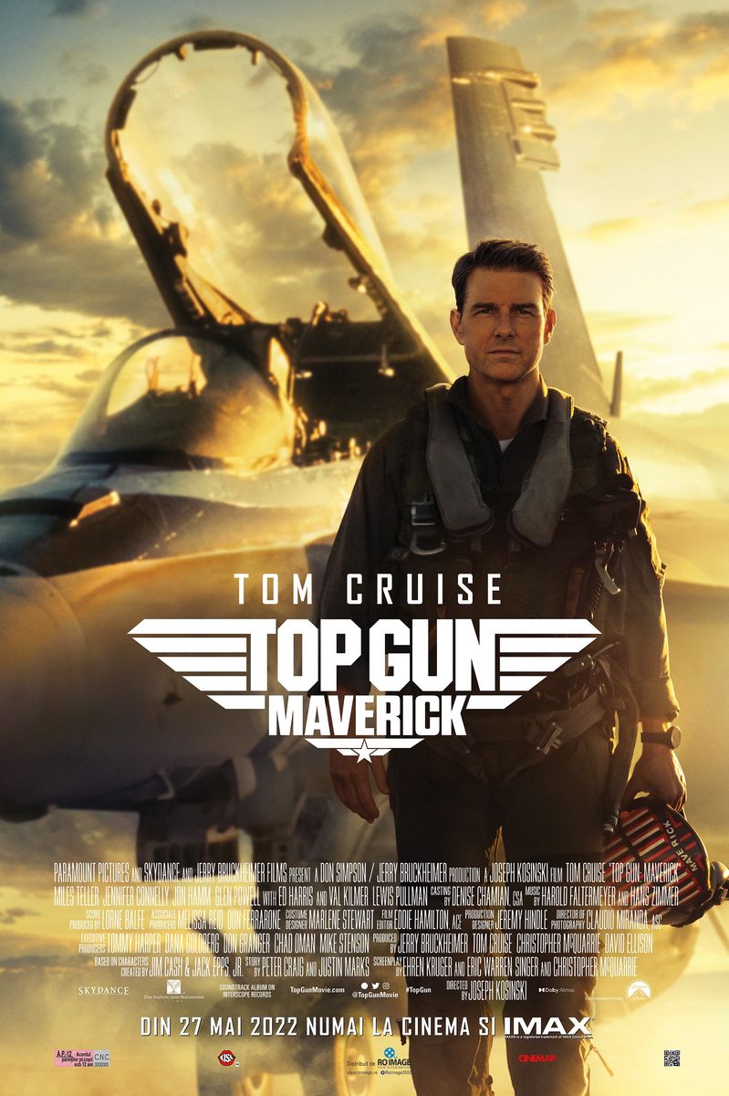 Afis film: 2D Top Gun: Maverick - dublat HU (Top Gun: Maverick)